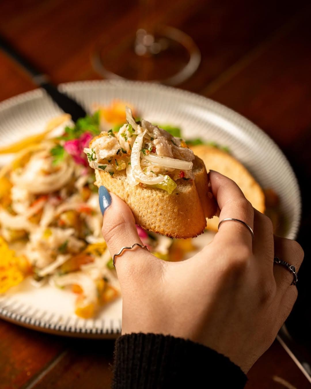Ceviche Habanero — presentación